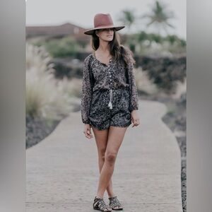 Stylish Leopard Print Jumpsuit